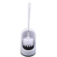 Plastic Long Handle Printed Bathroom Toilet Cleaning Brush Set